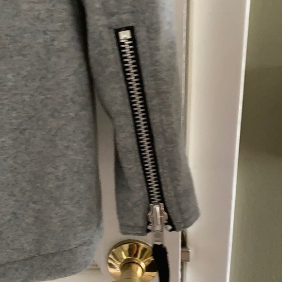 SAM MINI DELANCEY GRAY WOOL RACOON FUR TRIM JACKET FELT PARKA COAT ANORAK SIZEXS - Picture 7 of 11